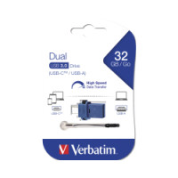 USB-C Memorija  32GB Dual  USB3.0 Store'n'Go , Verbatim 